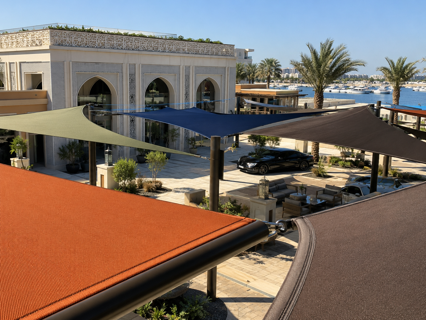 تقنية NIR Reflectance في ألوان المظلات