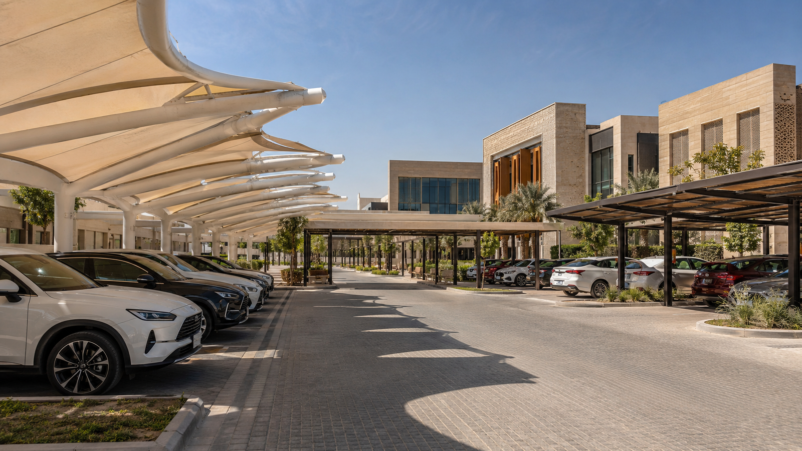 مظلات السيارات